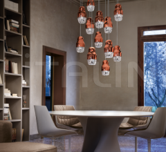 Итальянские Свет - Подвесной светильник fedora фабрика Axo Light