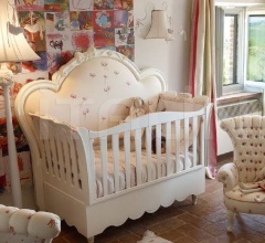 Кроватка 5018/M+6100/B Кроватка 5018/M+6100/B фабрика Volpi