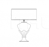 Настольный светильник 8104/LG Italamp