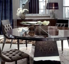 Итальянские Столы обеденные - Круглый стол 4010 Итальянские Столы обеденные - Круглый стол 4010 фабрика Giorgio Collection