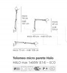 Настенный светильник Tolomeo Wall Artemide