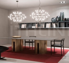 Итальянские Столы обеденные - Стол обеденный GONG Итальянские Столы обеденные - Стол обеденный GONG фабрика Meridiani