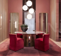 Итальянские Столы обеденные - Стол обеденный GONG Итальянские Столы обеденные - Стол обеденный GONG фабрика Meridiani