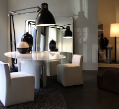 Итальянские Столы обеденные - Стол обеденный GONG Итальянские Столы обеденные - Стол обеденный GONG фабрика Meridiani