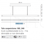 Подвесной светильник Talo suspension Artemide