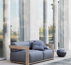 Итальянские Уличная мебель - Диван CLAUD OPEN AIR фабрика Meridiani