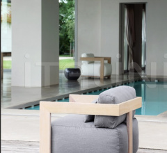 Итальянские Уличная мебель - Кресло CLAUD OPEN AIR фабрика Meridiani