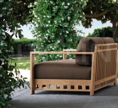 Итальянские Уличная мебель - Диван SQUARE фабрика Meridiani