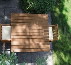 Итальянские Уличные столы - Стол SQUARE Итальянские Уличные столы - Стол SQUARE фабрика Meridiani