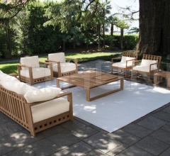 Итальянские Уличные столики - Столик SQUARE фабрика Meridiani