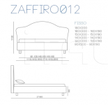 Кровать ZAFFIR Ø12 Bontempi Casa