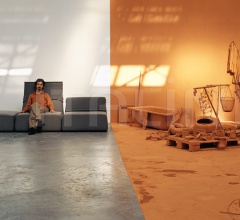 Итальянские Диваны - Модульный диван Highlands Итальянские Диваны - Модульный диван Highlands фабрика Moroso