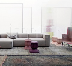 Итальянские Диваны - Модульный диван Spring Итальянские Диваны - Модульный диван Spring фабрика Moroso