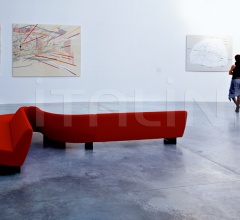 Итальянские Диваны - Модульный диван Serpentine Итальянские Диваны - Модульный диван Serpentine фабрика Moroso