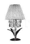 Настольный светильник PALM 7037/l1 MM Lampadari