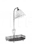 Настольный светильник CARONTE 6734/L1 MM Lampadari