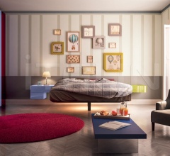 Итальянские Кровати - Кровать Fluttua Bed Итальянские Кровати - Кровать Fluttua Bed фабрика Lago