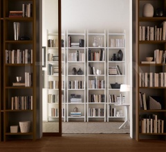 Итальянские Стеллажи - Книжный стеллаж Piolo фабрика Fimes