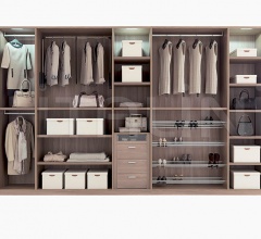Итальянские Спальни - Гардероб Interne фабрика Fimes