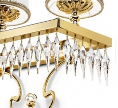 Итальянские Свет - Настенный светильник A 14385/3 фабрика Renzo del Ventisette