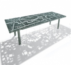 Итальянские Столы обеденные - Стол обеденный Baghdad Итальянские Столы обеденные - Стол обеденный Baghdad фабрика Edra