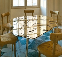 Итальянские Столы обеденные - Стол обеденный Brasilia Итальянские Столы обеденные - Стол обеденный Brasilia фабрика Edra