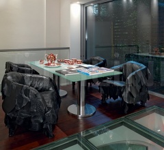 Итальянские Столы обеденные - Стол обеденный Croma Итальянские Столы обеденные - Стол обеденный Croma фабрика Edra