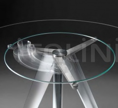 Итальянские Столы обеденные - Стол LEM CON LAZY SUSAN фабрика Reflex Angelo