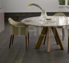 Итальянские Столы обеденные - Стол LEM CON LAZY SUSAN фабрика Reflex Angelo