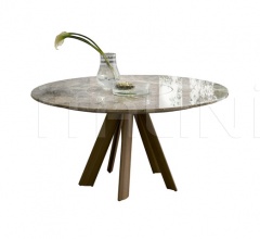 Итальянские Столы обеденные - Стол LEM CON LAZY SUSAN фабрика Reflex Angelo