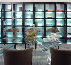 Итальянские Стеллажи - Модульный книжный шкаф AVANTGARDE LIBRERIA фабрика Reflex Angelo