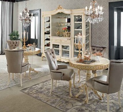 Стул с подлокотниками 12436 фабрика Modenese Gastone