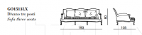 Трехместный диван GO1513LX BelCor Interiors