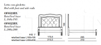 Кровать OF0523BX BelCor Interiors