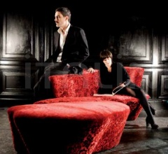 Итальянские Пуфы - Пуф 4106 PN-A1 фабрика Colombostile