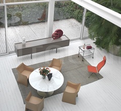 Итальянские Столы обеденные - Круглый стол Big Break conference фабрика Cappellini