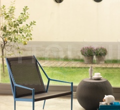 Итальянские Уличная мебель - Кресло Acciaio Lounge фабрика Cappellini