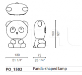 Напольный светильник Panda Lux Cappellini
