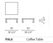 Журнальный столик Panda Coffee Table Cappellini