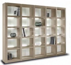 Итальянские Стеллажи - Модульный книжный шкаф AVANTGARDE LIBRERIA фабрика Reflex Angelo