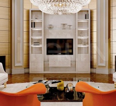 Итальянские Модульные системы - Модульный шкаф под TV AVANTGARDE Итальянские Модульные системы - Модульный шкаф под TV AVANTGARDE фабрика Reflex Angelo