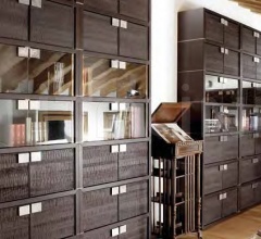 Итальянские Стенки и шкафы - Модульная стенка GIANO Итальянские Стенки и шкафы - Модульная стенка GIANO фабрика Reflex Angelo