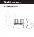Кресло Romeo Serralunga