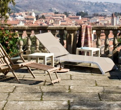 Шезлонг Lazy Lettino фабрика Serralunga