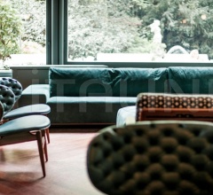 Итальянские Гостиная - Кресло DALMA Итальянские Гостиная - Кресло DALMA фабрика Baxter