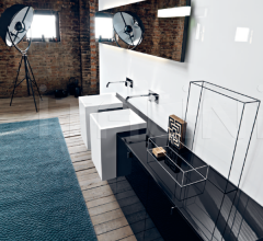 Комплект мебели для ванной PV 03 фабрика Milldue