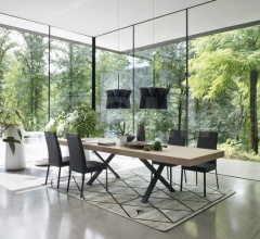 Итальянские Столы обеденные - Стол обеденный AXEL фабрика Calligaris