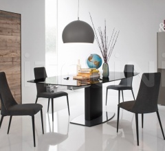 Итальянские Столы обеденные - Стол раздвижной COSMIC фабрика Calligaris
