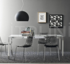Итальянские Столы обеденные - Стол раздвижной HAPPY фабрика Calligaris
