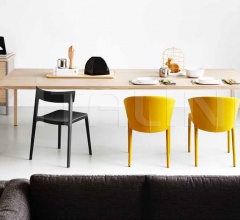 Итальянские Столы обеденные - Стол HERON wood фабрика Calligaris